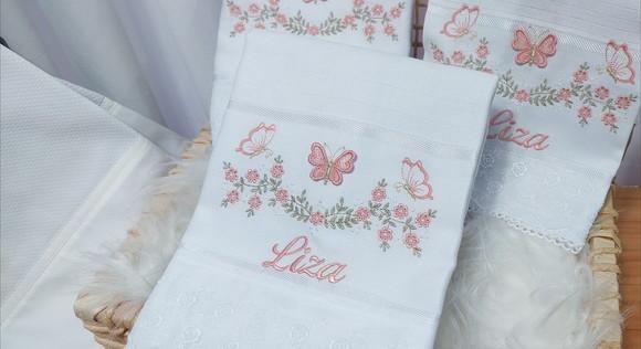 Kit Fraldas com Renda Voil Macias e Delicadas