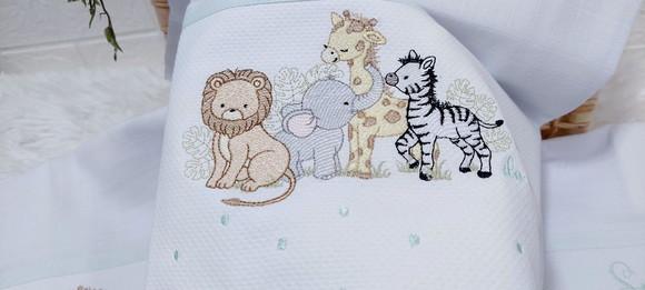Kit Fraldas Personalizadas Barra Recortada Linha Premium