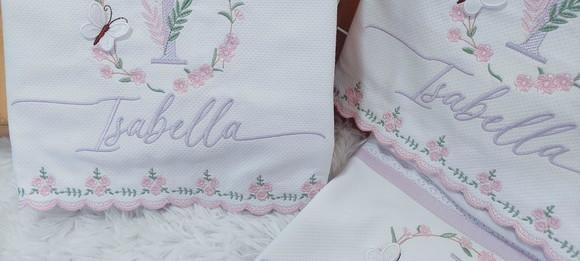 Kit Fraldas Personalizadas Barra Recortada Linha Premium
