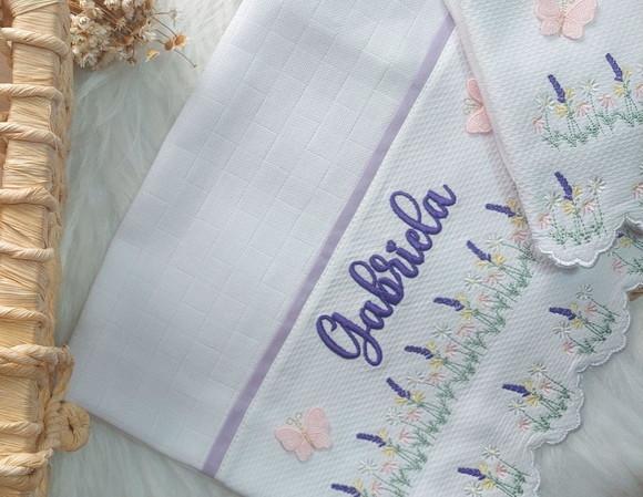 Kit Fraldas Personalizadas Barra Recortada Linha Premium