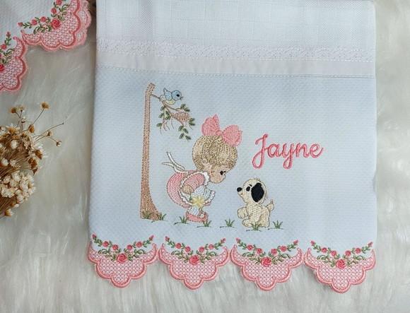 Kit Fraldas Personalizadas Barra Recortada Linha Premium