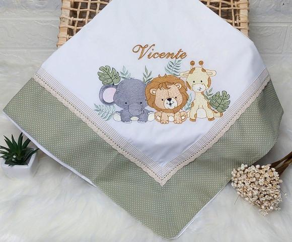 Kit Fraldas Personalizadas Cremer Luxo Safari