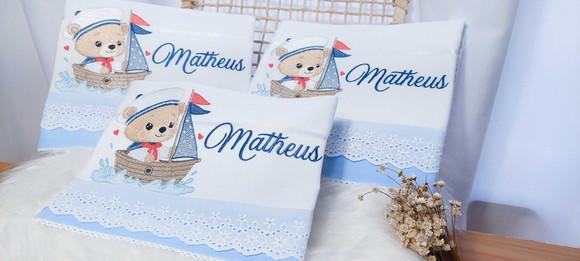 Kit Fraldas Personalizadas Luxo Linha Premium Urso