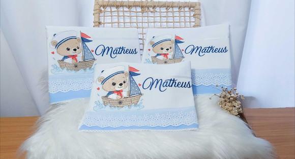 Kit Fraldas Personalizadas Luxo Linha Premium Urso