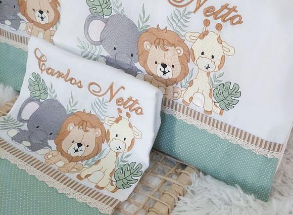 Kit Fraldas Personalizadas Safari