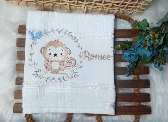 Toalha de Lavabo Boca Safari Personalizada