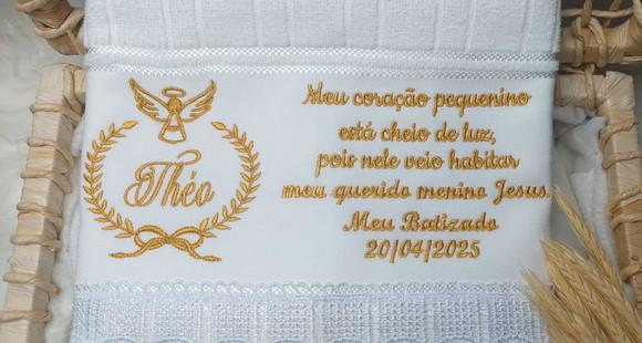 Toalha para Batizado Espírito Santo