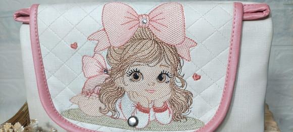 Trocador Personalizado Luxo Menina Boneca
