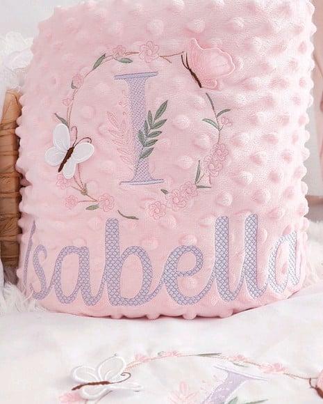 Enxoval Bebe Personalizado Floral Delicado Luxo