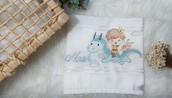 Kit 3 Toalhinhas Escolar Boca Personalizada