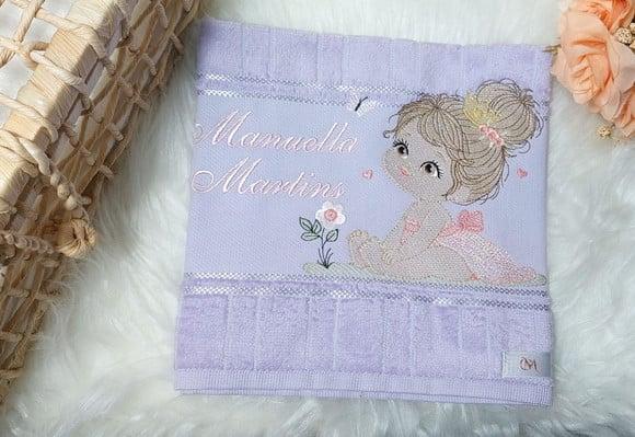 Kit 5 Toalhinhas Escolar Boca Personalizada