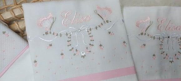 Kit Enxoval Personalizado Bebê Luxo