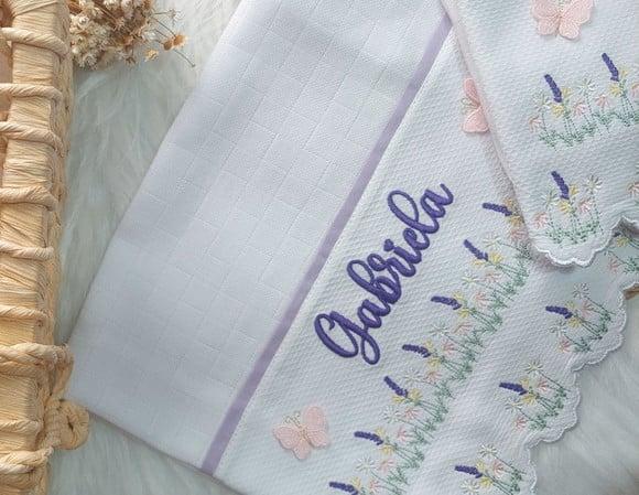 Kit Fraldas Personalizadas Barra Recortada Linha Premium