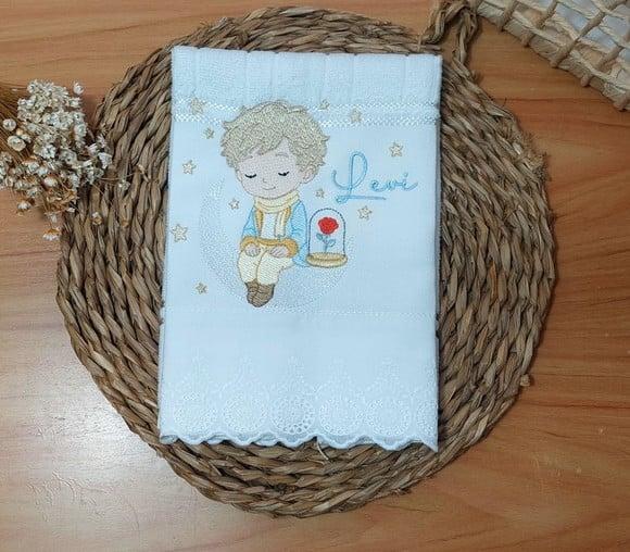 Toalha de Lavabo Personalizada Príncipe