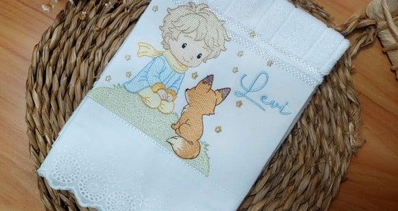 Toalha de Lavabo Personalizada Príncipe
