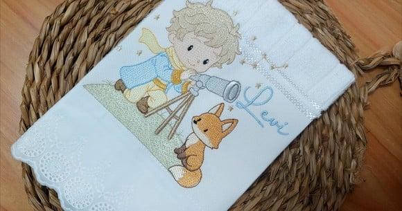 Toalha de Lavabo Personalizada Príncipe