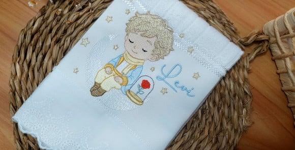 Toalha de Lavabo Personalizada Príncipe