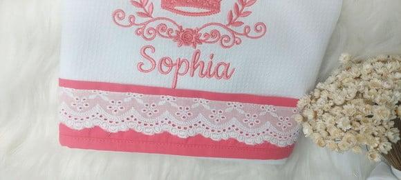 Toalha Fralda com Capuz Recém Nascido