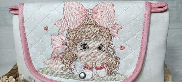 Trocador Personalizado Luxo Menina Boneca