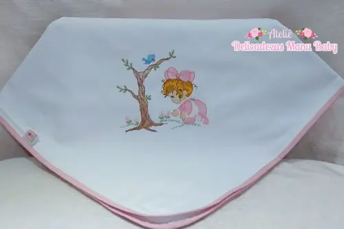 Cueiro Flaneladi Bonequinha