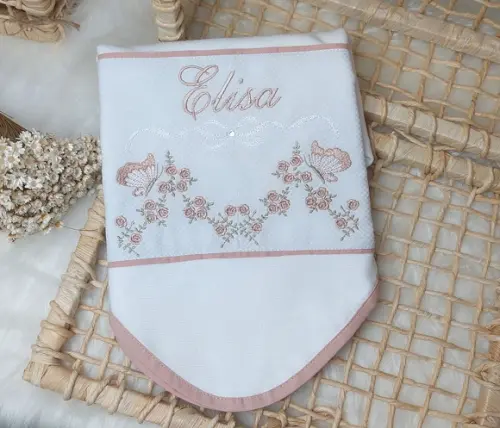 Cueiro Flanelado Floral