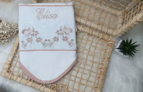 Cueiro Flanelado Floral