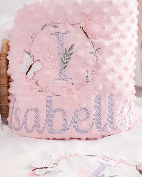 Enxoval Bebe Personalizado Floral Delicado Luxo