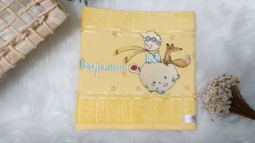 Kit 5 Toalhinhas Escolar Boca Personalizada