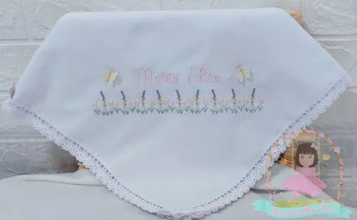 Kit Enxoval Personalizado Luxo Lavanda Delicado Floral