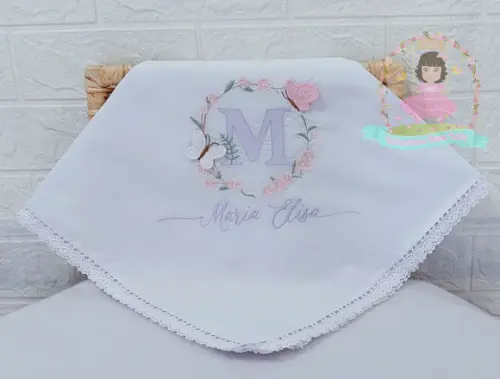 Kit Enxoval Personalizado Luxo Floral Delicado