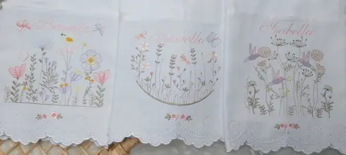 Kit Fraldas Bebê Barra Recortada e Linha Premium Floral