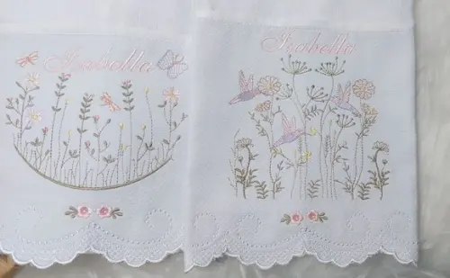 Kit Fraldas Bebê Barra Recortada e Linha Premium Floral