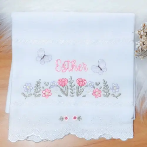 Kit Fraldas Floral Bebê Barra Recortada e Dia a Dia Premium