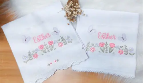 Kit Fraldas Floral Bebê Barra Recortada e Dia a Dia Premium