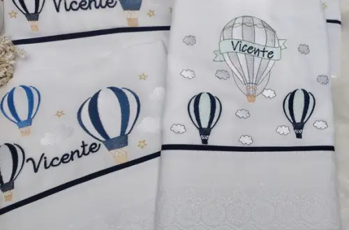 Kit Fraldas Personalizadas Balão Luxo