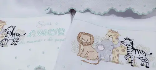 Kit Fraldas Personalizadas Barra Recortada Linha Premium