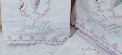 Kit Fraldas Personalizadas Barra Recortada Linha Premium