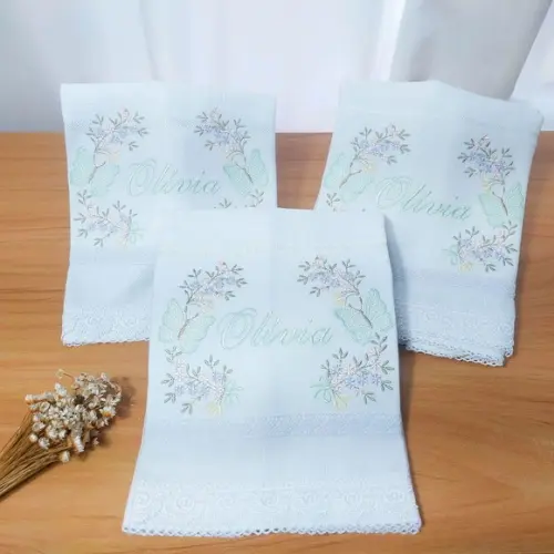 Kit Fraldas Personalizadas Luxo Linha Premium Floral