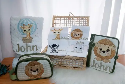 Kit Personalizado Luxo Safari Premium Delicado
