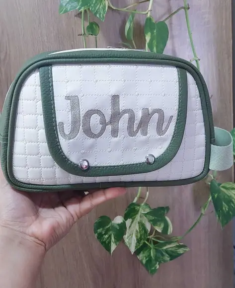 Necessaire Porta Fraldas Lenço Pomada Luxo Bebê