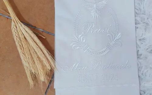 Toalha Batizado Espírito Santo