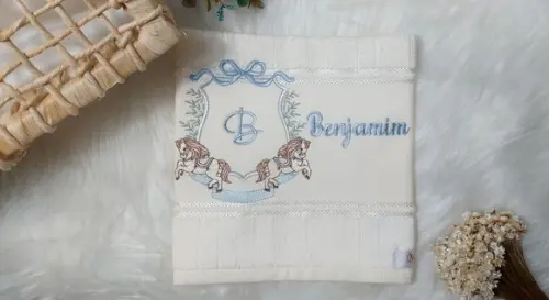 Toalha de Lavabo Boca Cavalinho Personalizada