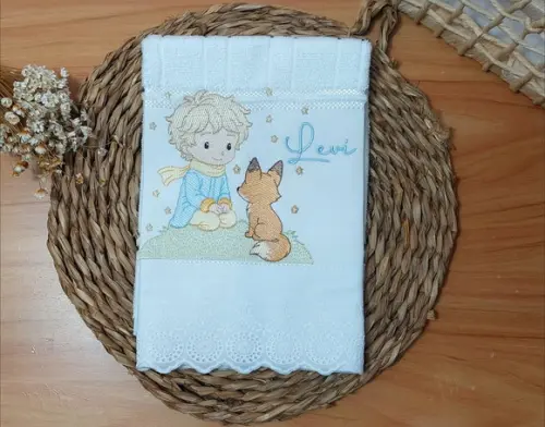 Toalha de Lavabo Personalizada Príncipe