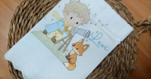 Toalha de Lavabo Personalizada Príncipe