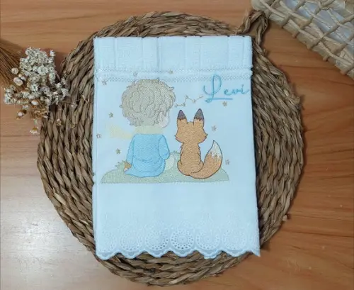 Toalha de Lavabo Personalizada Príncipe