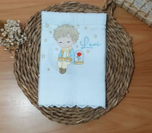 Toalha de Lavabo Personalizada Príncipe