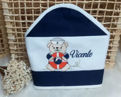 Toalha Fralda com Capuz Recém Nascido
