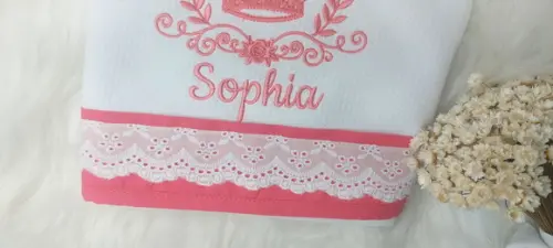 Toalha Fralda com Capuz Recém Nascido