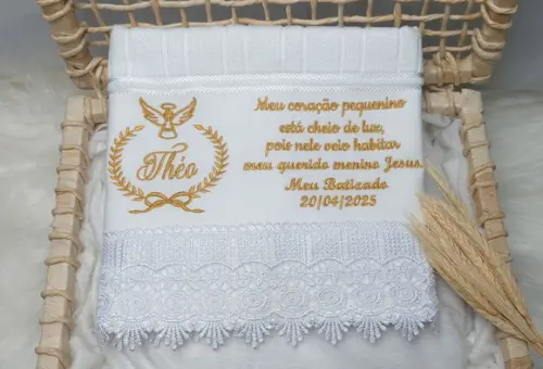 Toalha para Batizado Espírito Santo