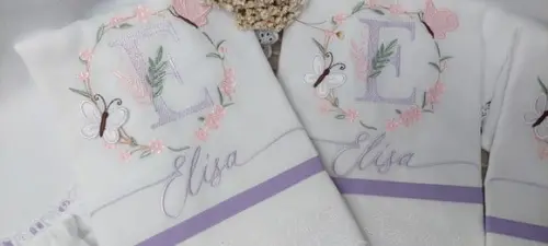 Enxoval Bebê Luxo Floral Delicado Premium